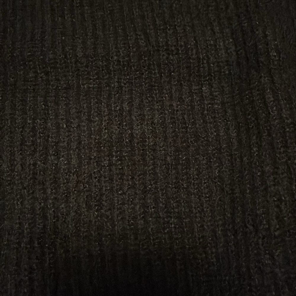 Liz Claiborne Black Scallop Neck Sweater - Picture 7 of 7